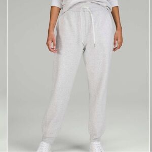 Lululemon Scuba High-Rise Relaxed Jogger Heathered Core Ultra Light Grey